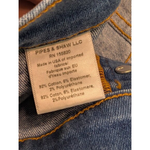 Veronica Beard Jeans Sheridan Bell Bottom Button Fly Denim Size 32 NWT USA Made - Picture 6 of 11